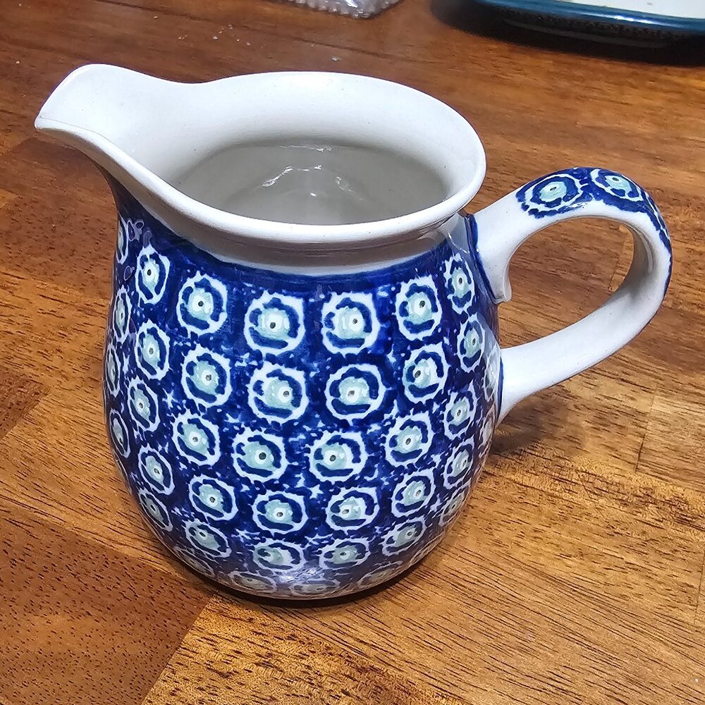 Boleslawiec Creamer Pitcher